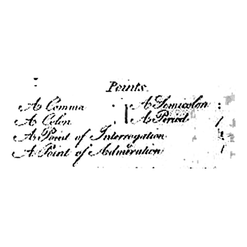 #2328 - A Comma - Writings